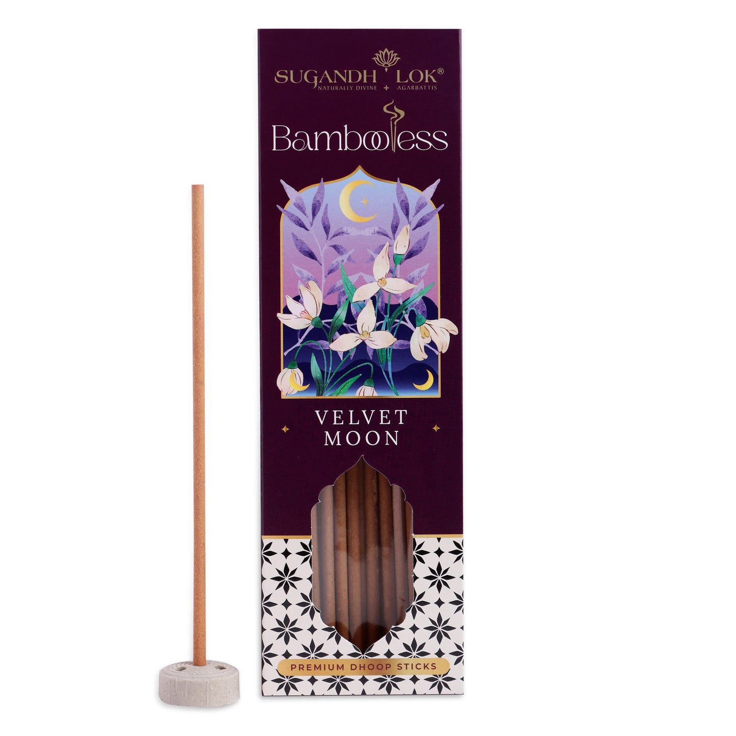 BAMBOOLESS VELVET MOON 90 GRAMS BOX