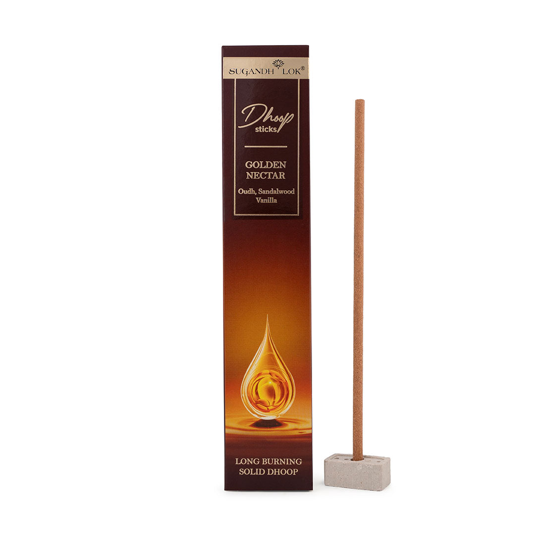 Golden Nectar Premium Long Dhoop - Bamboo less