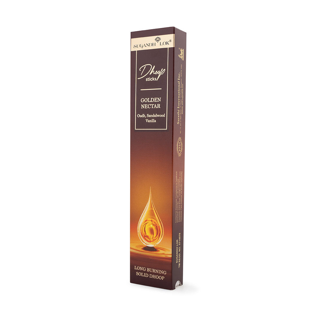 Golden Nectar Premium Long Dhoop - Bamboo less