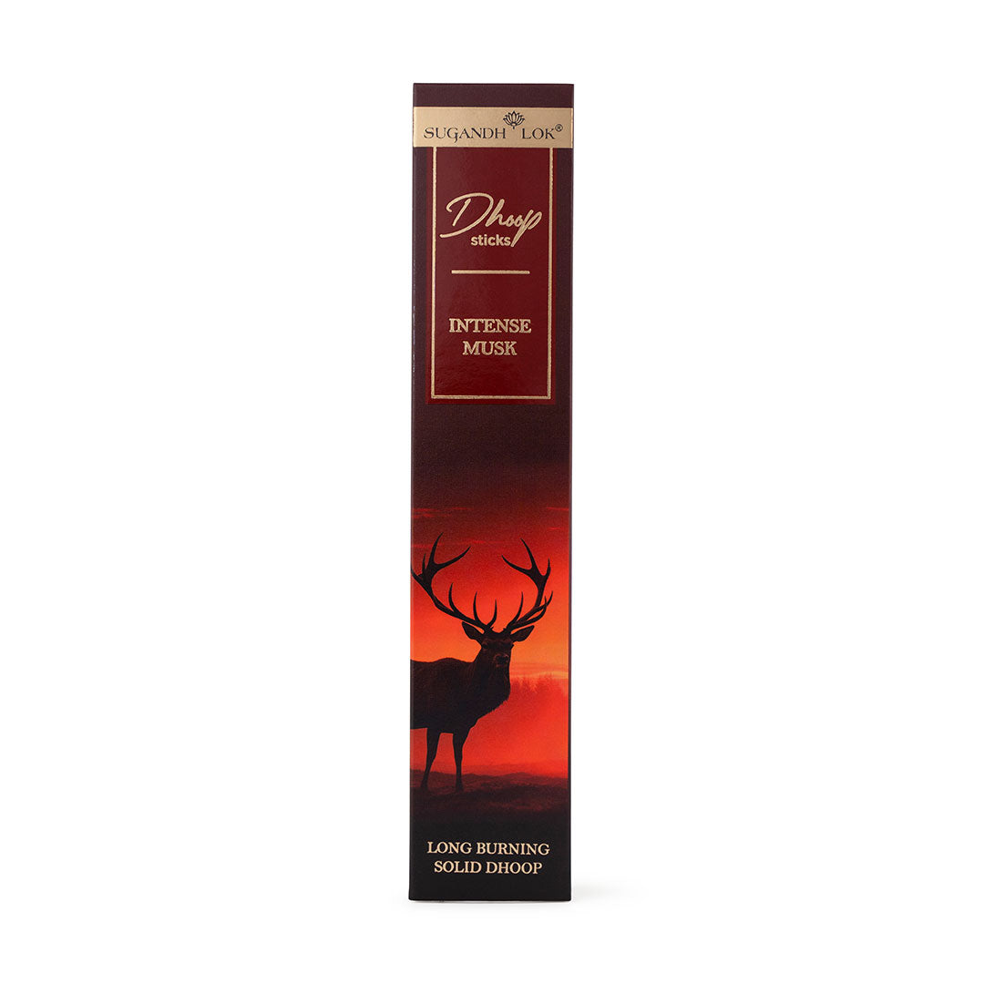 Intense Musk Premium Long Dhoop - Bamboo less
