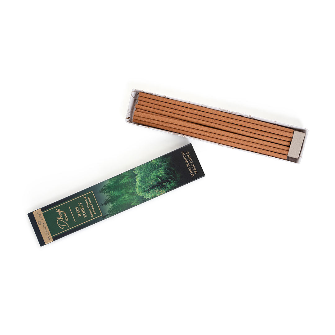 Rain Forest Premium Long Dhoop - Bamboo less