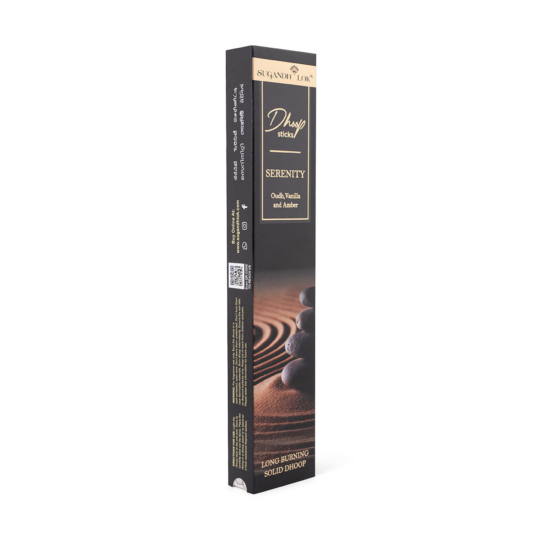 Serenity Premium Long Dhoop - Bamboo less