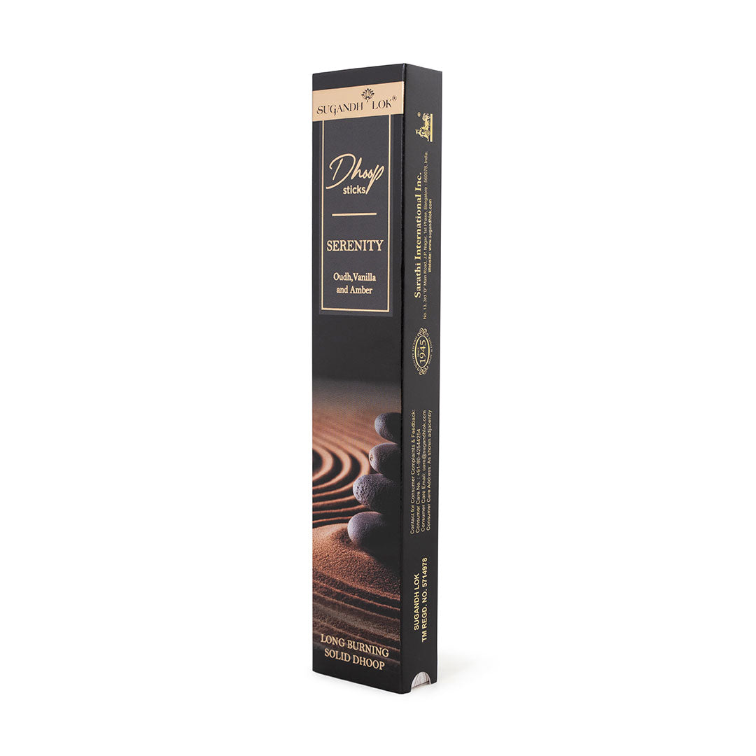 Serenity Premium Long Dhoop - Bamboo less