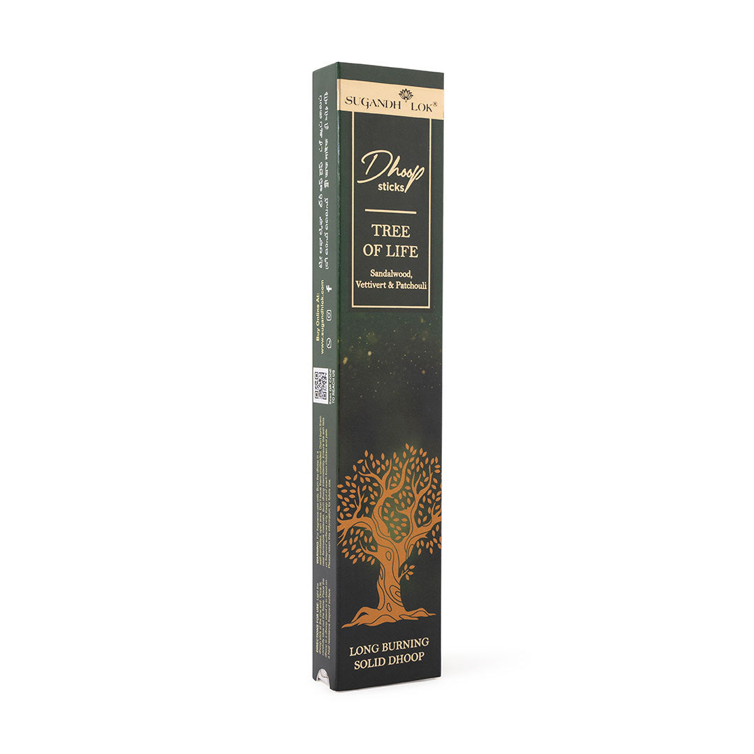 Tree of Life Premium Long Dhoop - Bamboo less