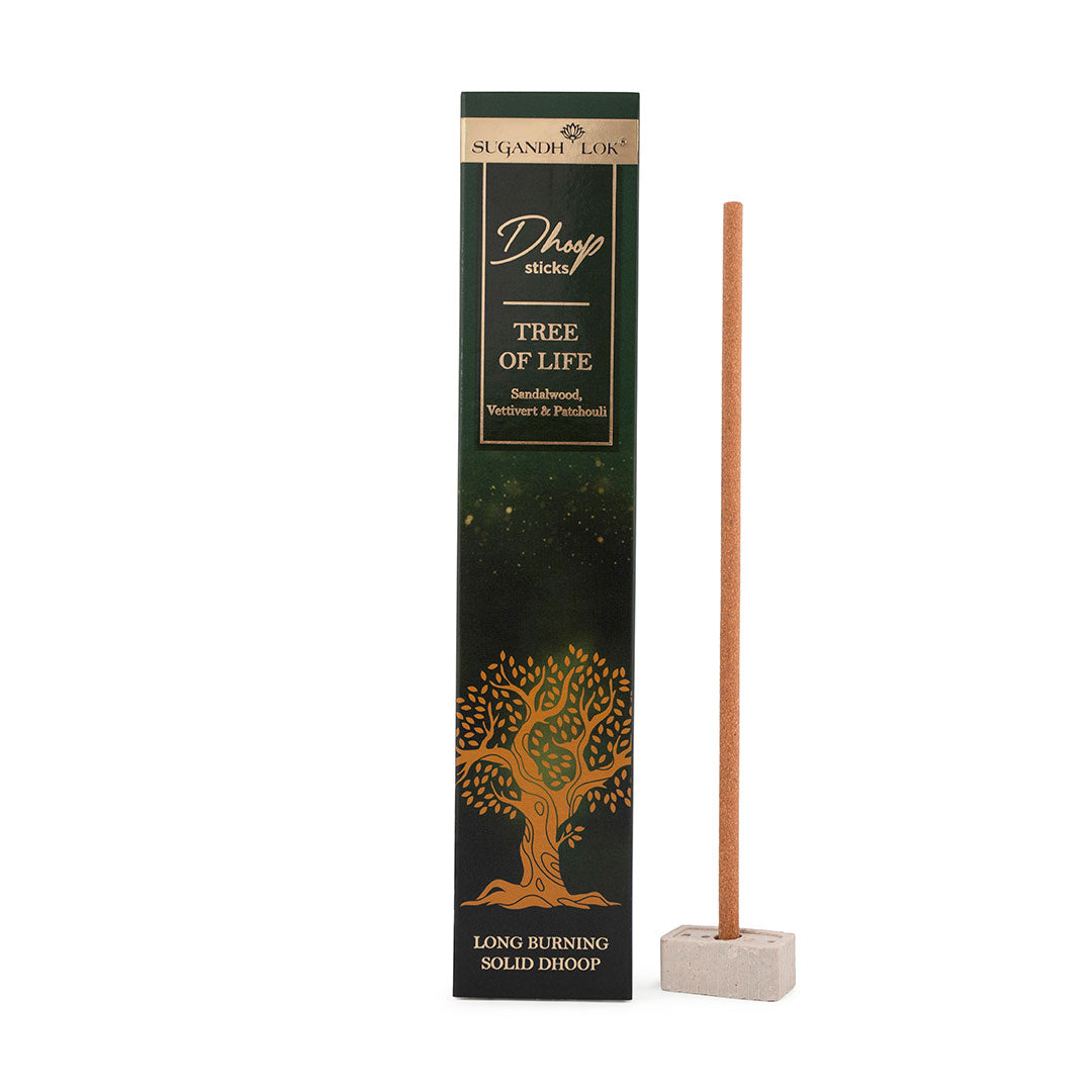 Tree of Life Premium Long Dhoop - Bamboo less