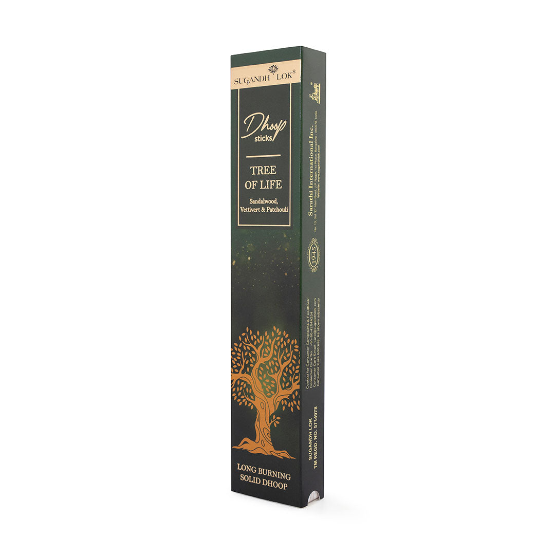 Tree of Life Premium Long Dhoop - Bamboo less