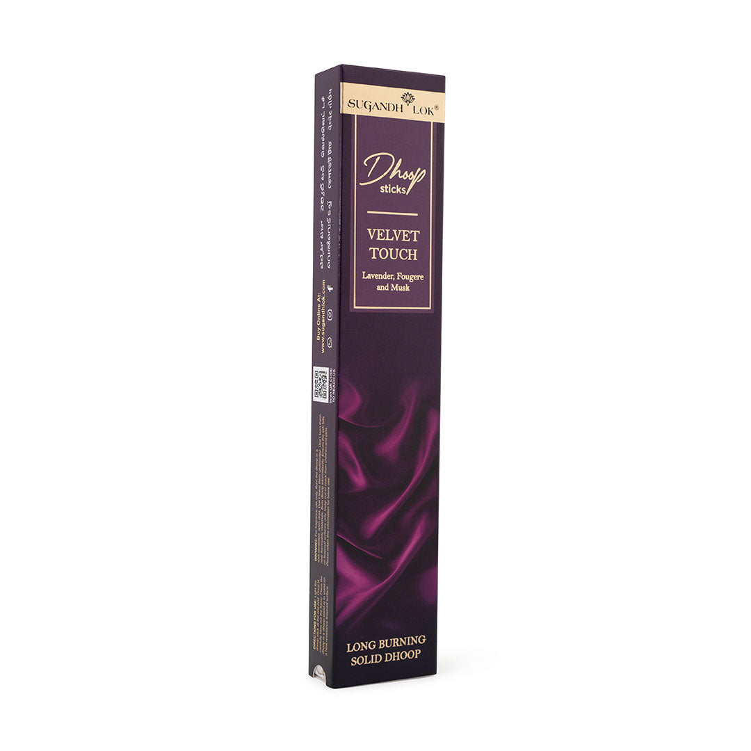 Velvet Touch Premium Long Dhoop - Bamboo less