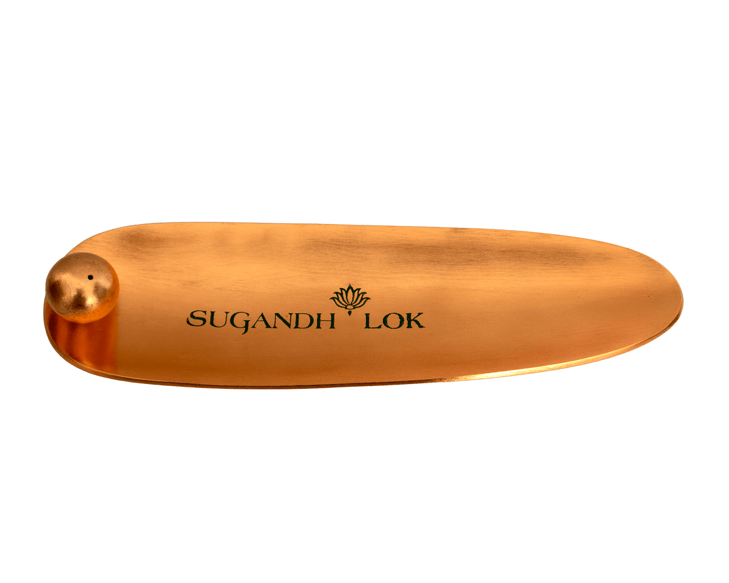 Oval Agarbatti Holder (Copper)