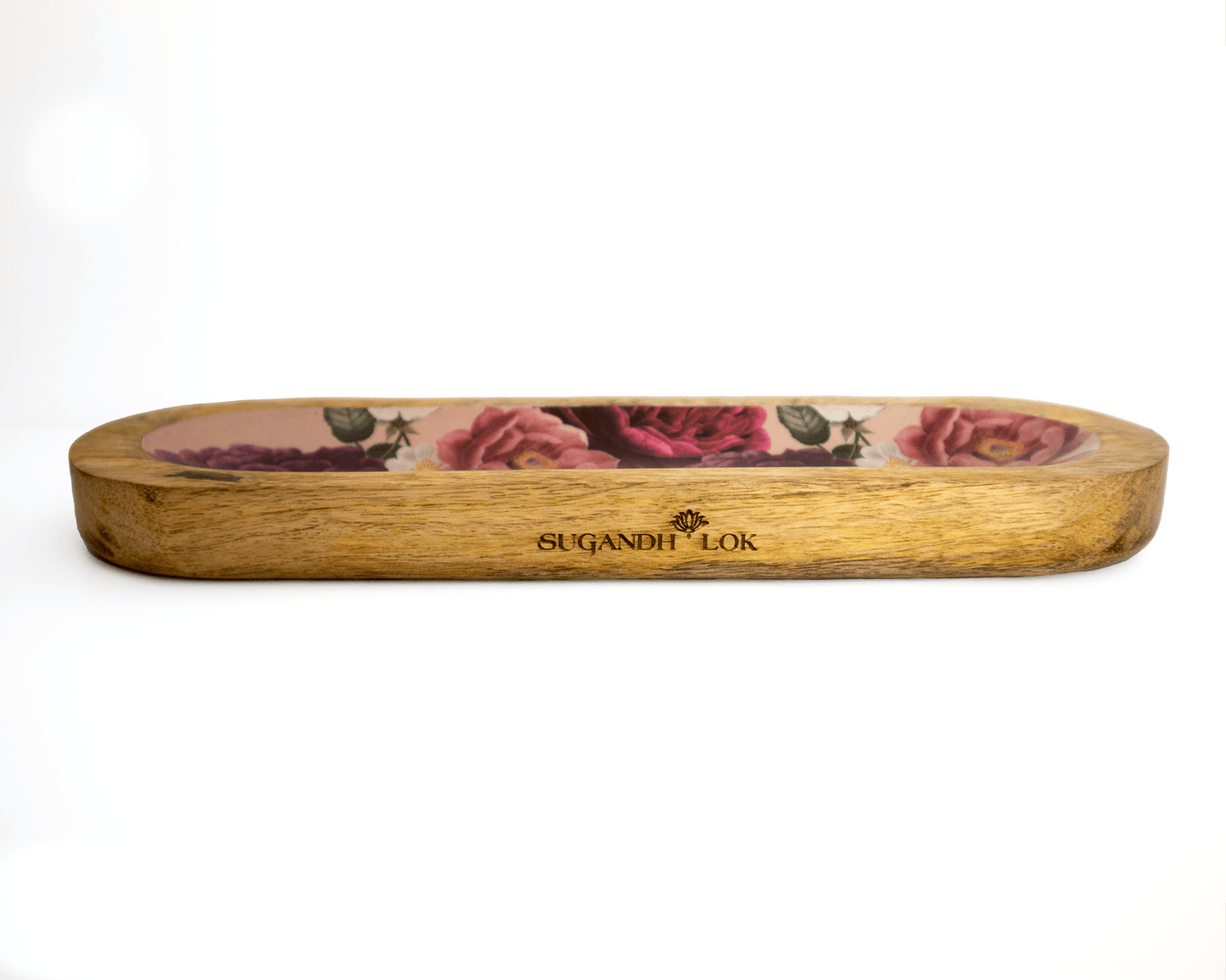 Oval Agarbatti Holder - Printed