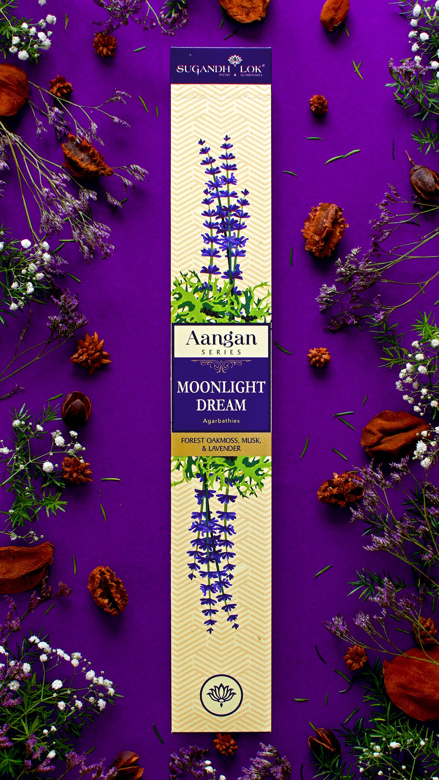 Front of Moonlight Dream Agarbatti Pack