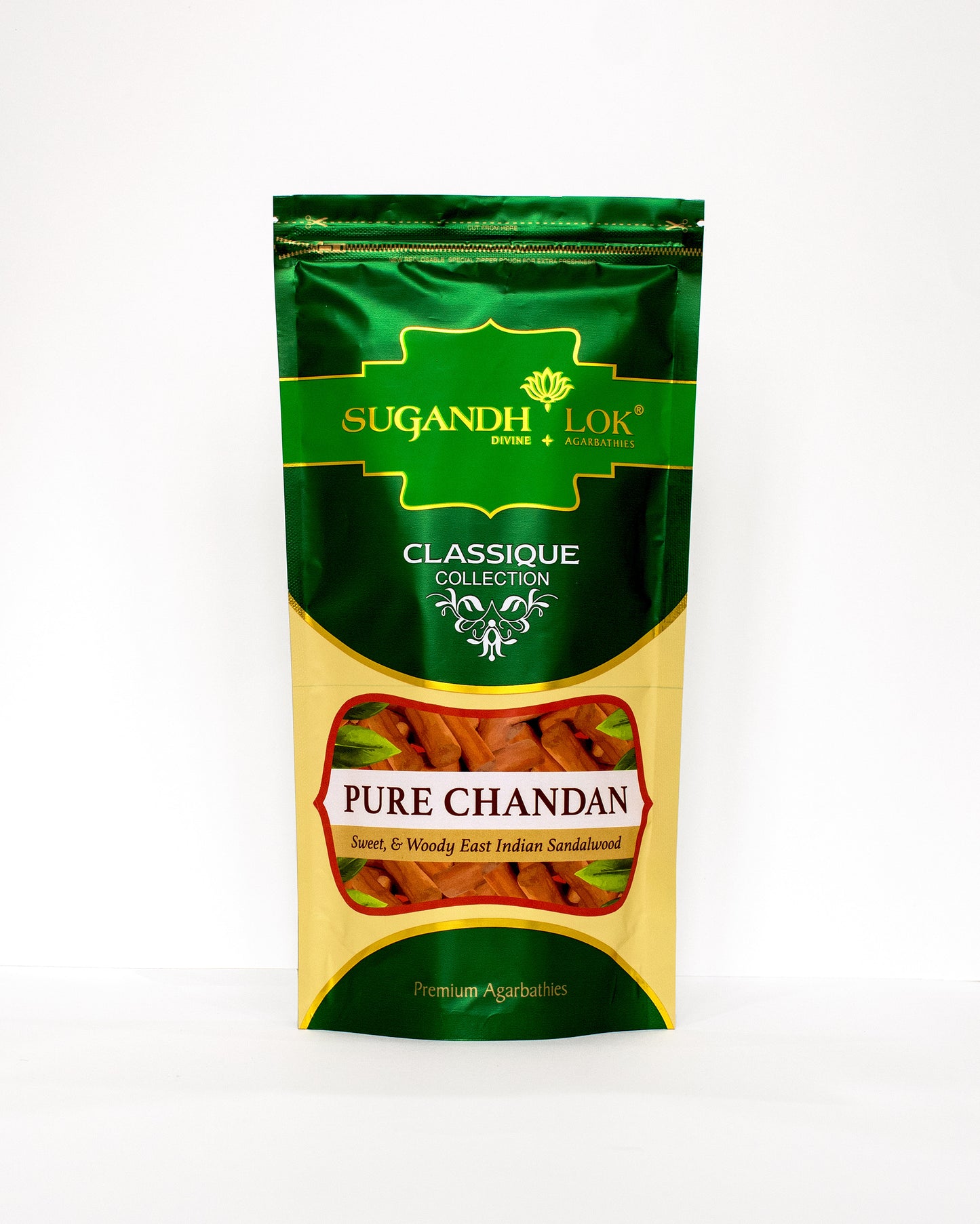 Pure Chandan Agarbatti Pouch by SugandhLok