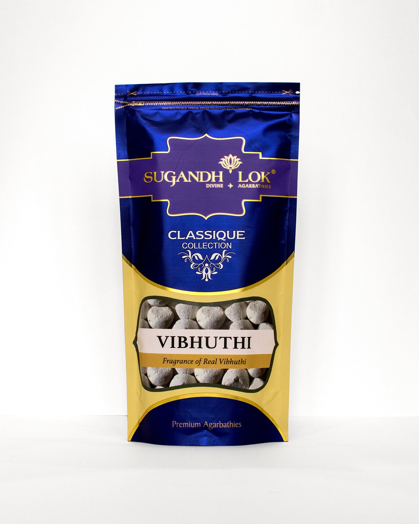Vibhuthi agarbathies Pack - SugandhLok's Classique Collection