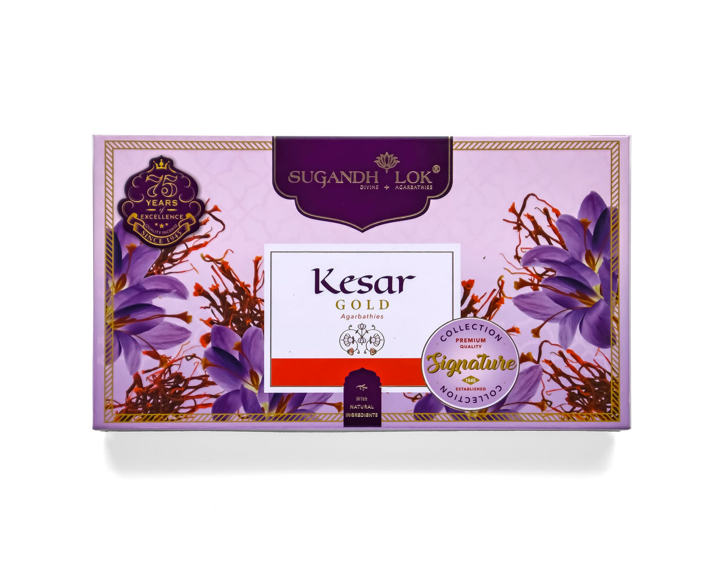 Kesar Gold Agarbatti Box by SugandhLok
