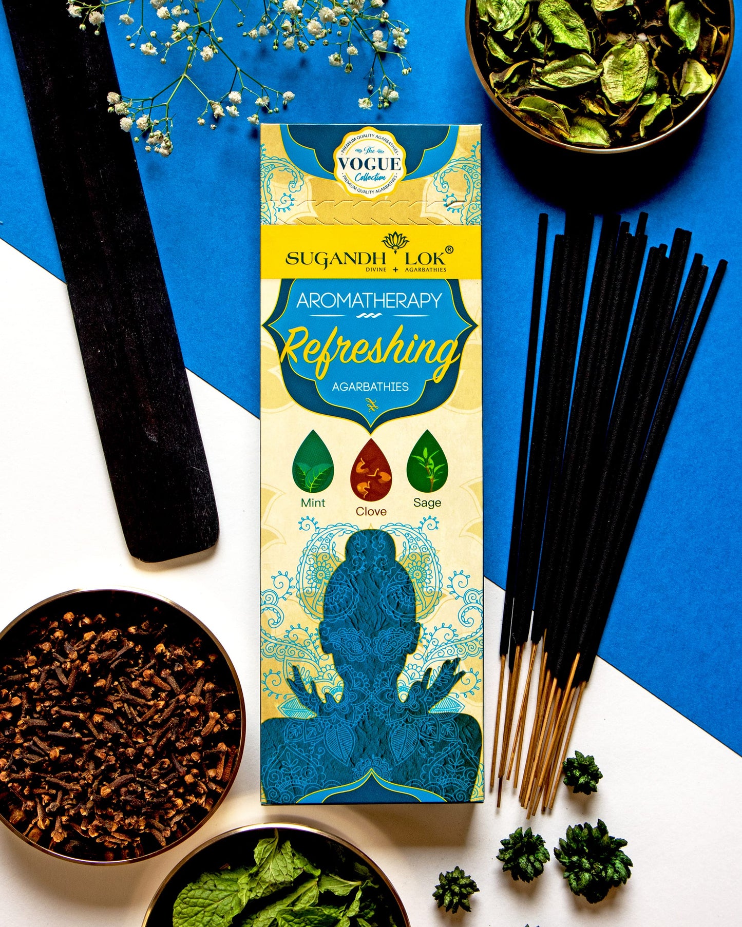 Refreshing Agarbatti Pack placed on a table
