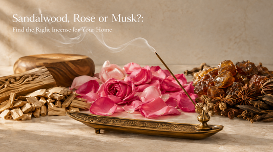 Sandalwood, Rose or Musk? Find the Right Incense for Your Home