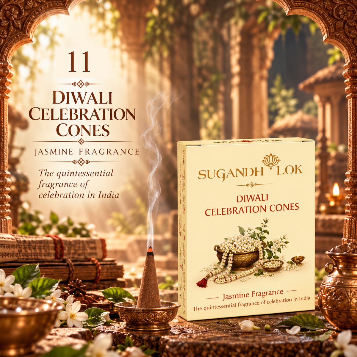 Ramayan Dhoop Sticks & Cones Gift Set