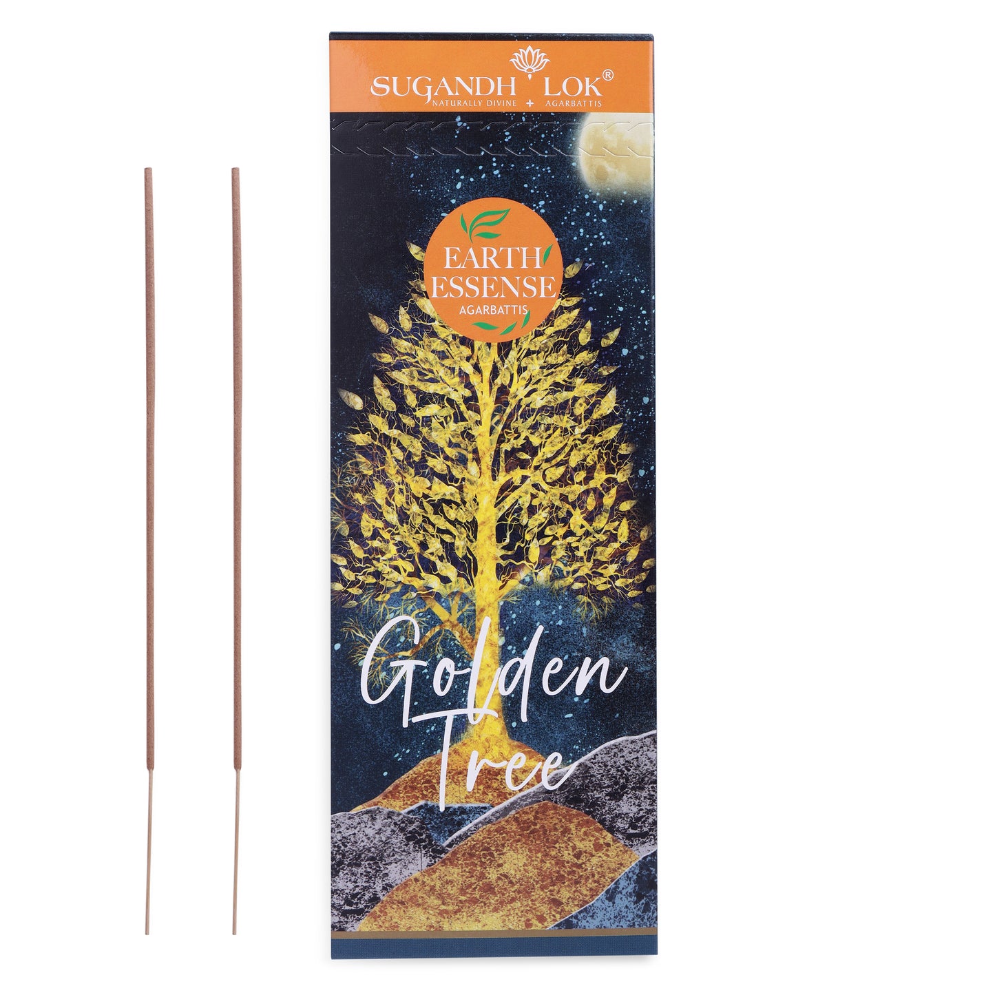 Earth Essense Golden Tree - 60 Stick Box