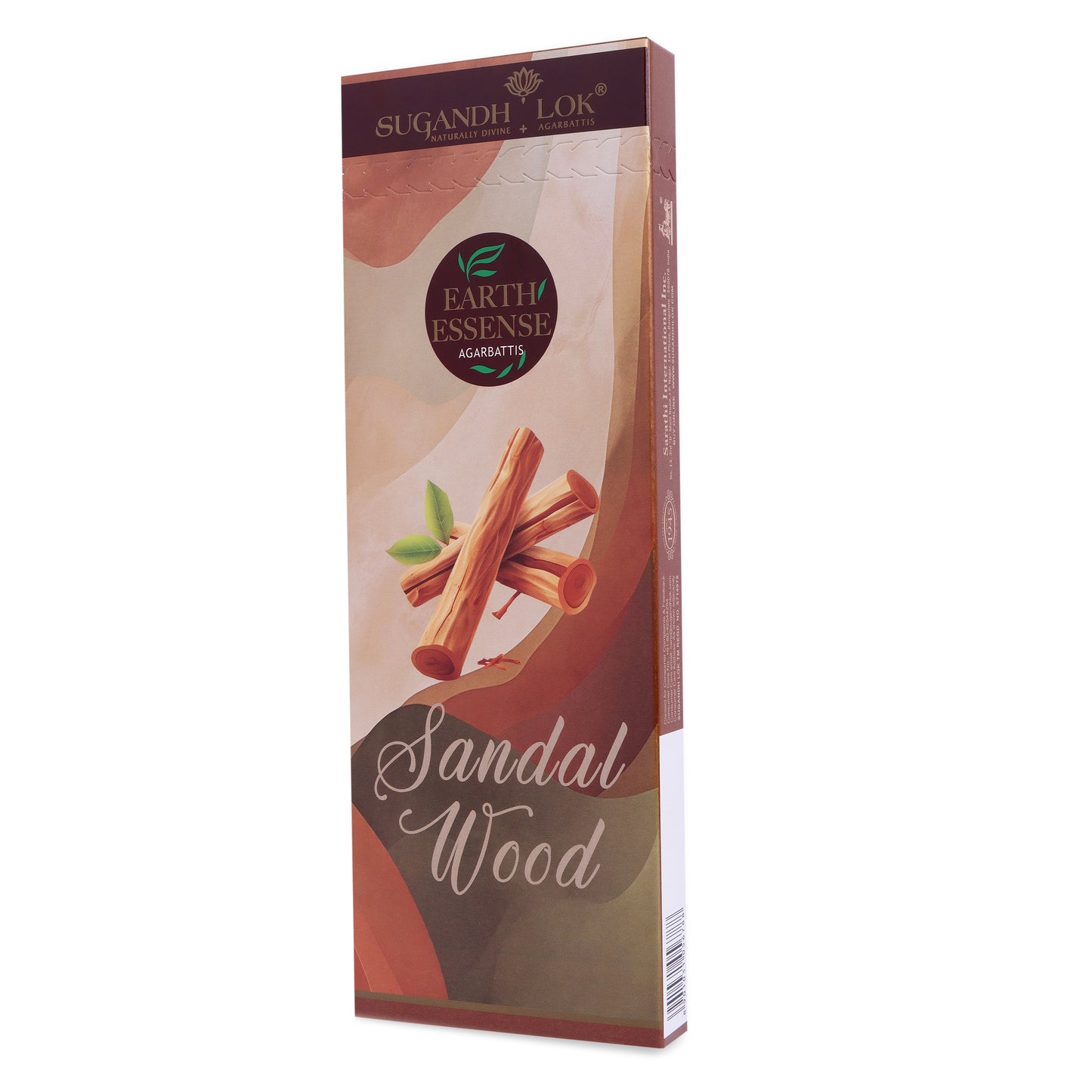 Earth Essense Sandalwood - 60 Stick Box