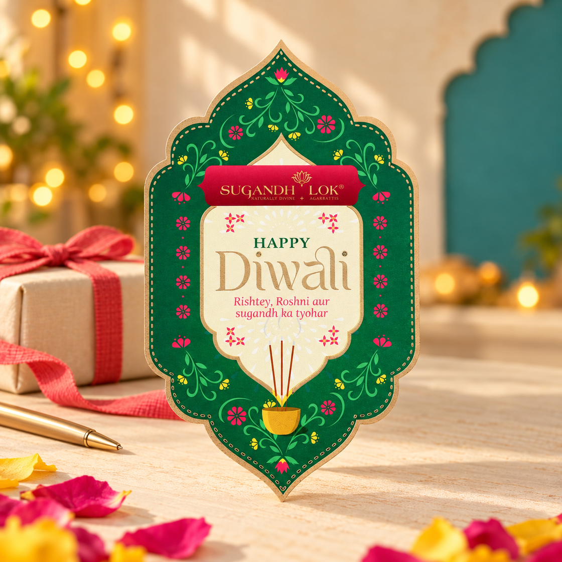 Diwali Wishing Card