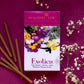 Exotica Dhoop Sticks Pouch Surrounded by Flowers and Dhoop Sticks