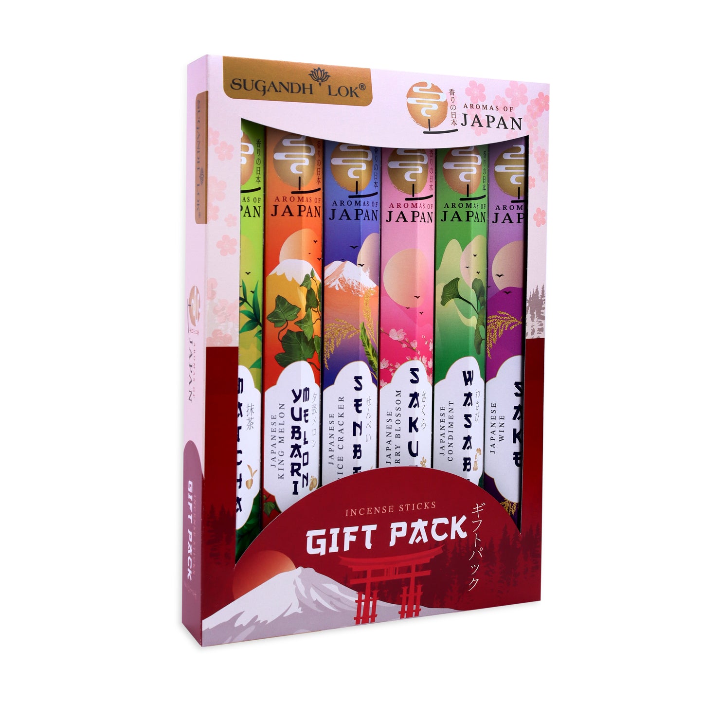 Aroma’s of Japan – 6 in 1 Gift Pack