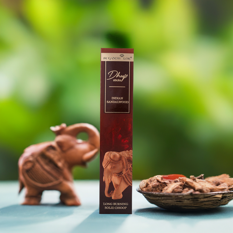 Indian Sandalwood - Premium Long Dhoop