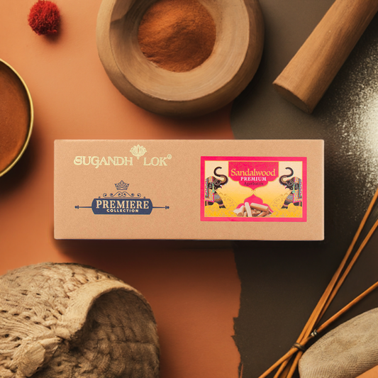 Premier Sandalwood Premium 240 Grams Economy Box