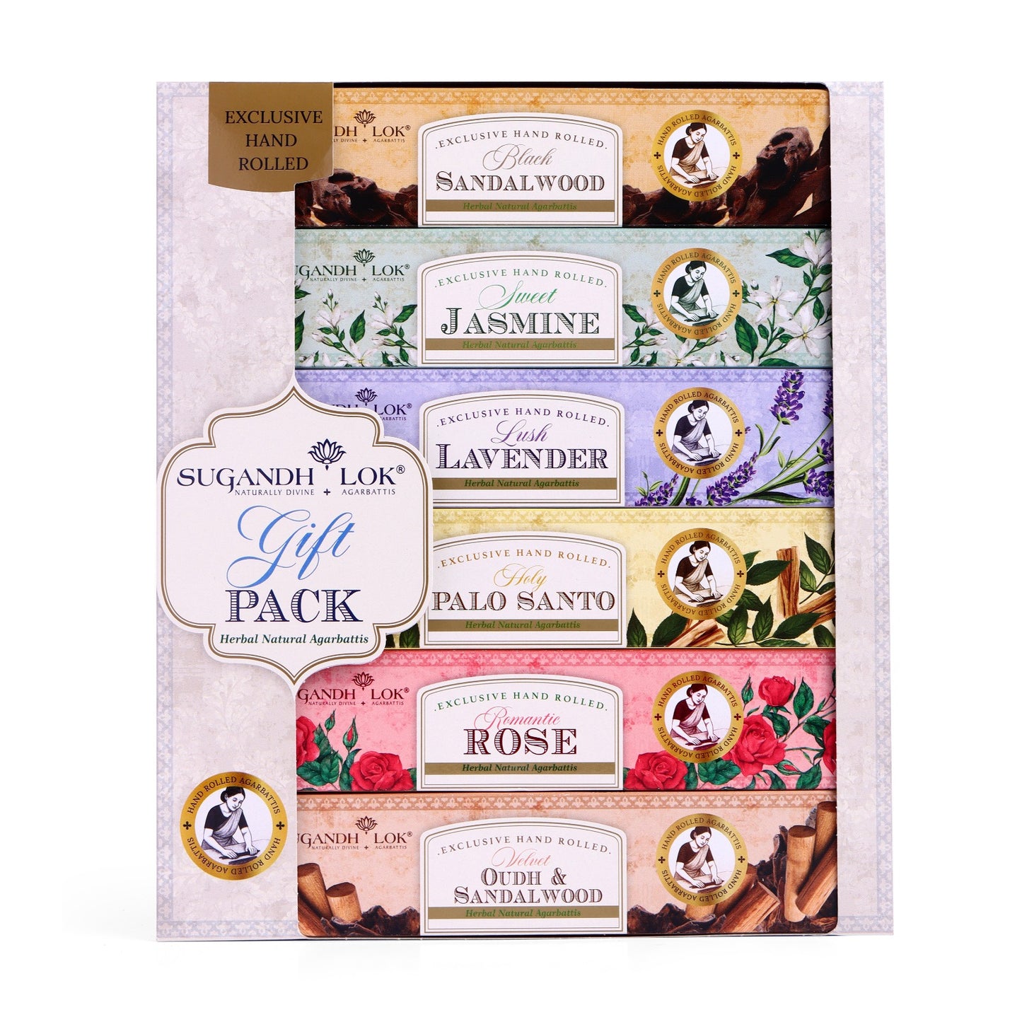 Exclusive Hand-Rolled Series 6 in 1 Gift Set