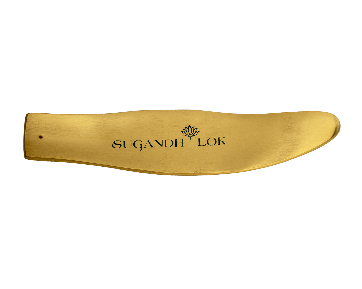 Leaf Agarbatti Holder (Gold)