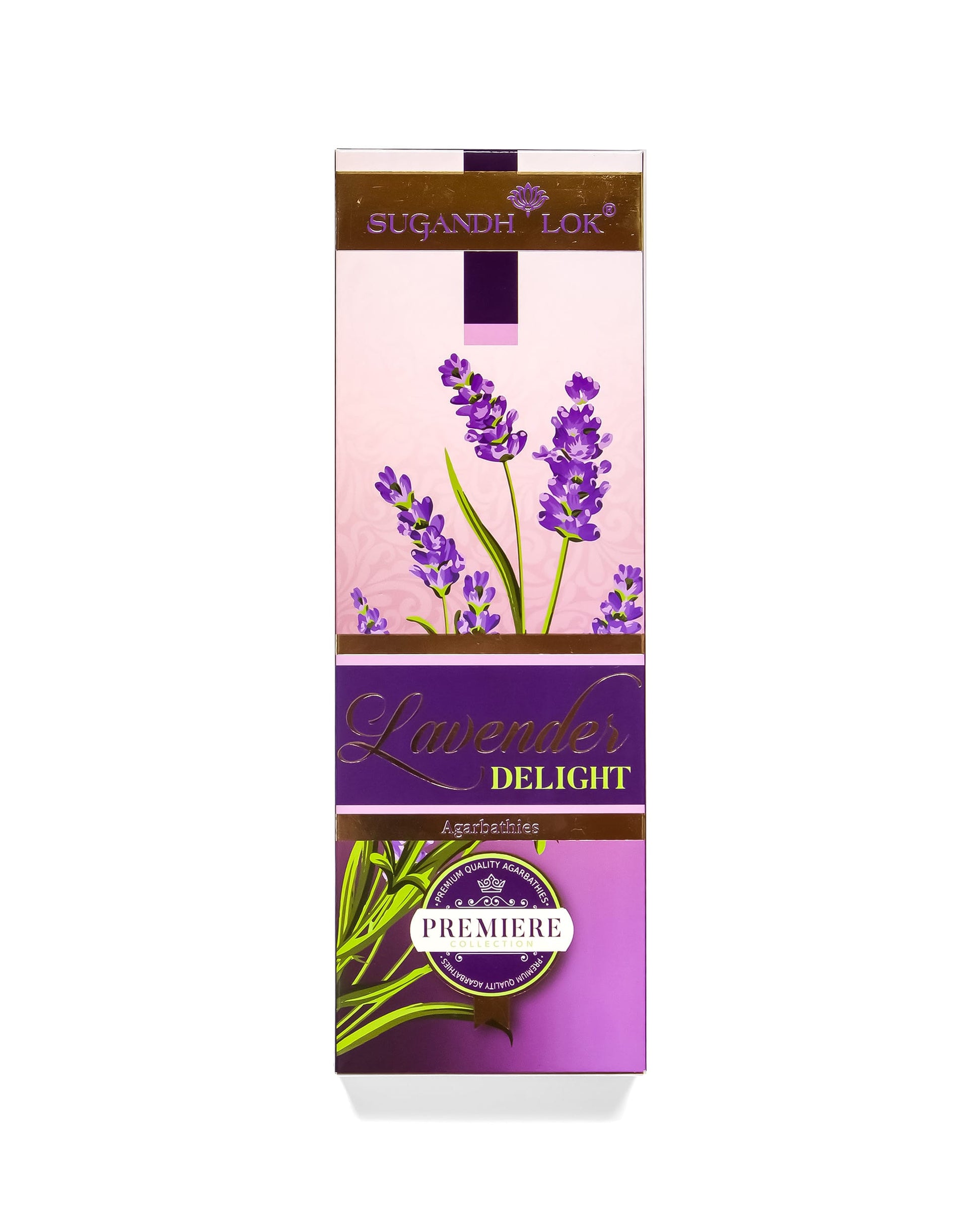 Lavender Delight Agarbatti Box by SugandhLok