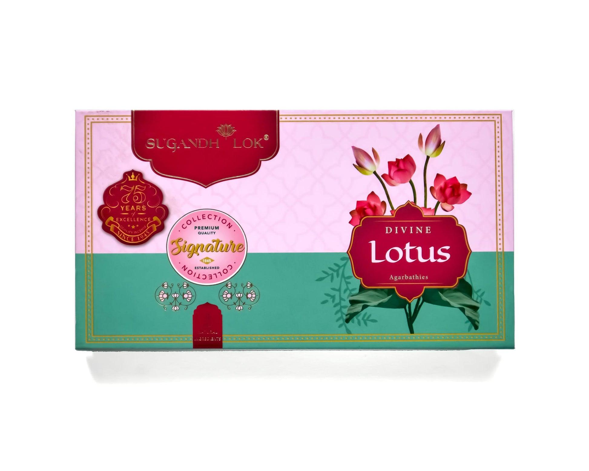 Divine Lotus Agarbatti Box by SugandhLok