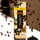 Robust Coffee Agarbatti Pack surrounded by coffee beans and cup